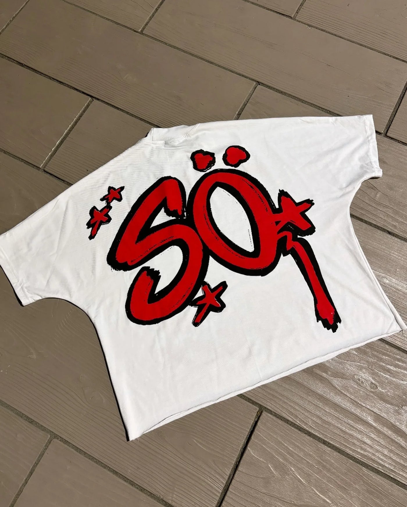 Y2K High Street Hip-hop Personalized Printed Loose Fashion T-shirt Men  American Harajuku Retro Casual Versatile Tops Women