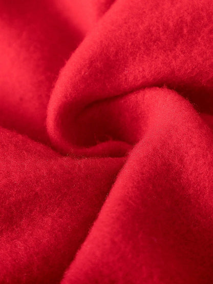 Baby Boy KING Crown Pattern Fleece Hoodie+Casual Pants Two Piece Set Spring and Autumn Sportswear