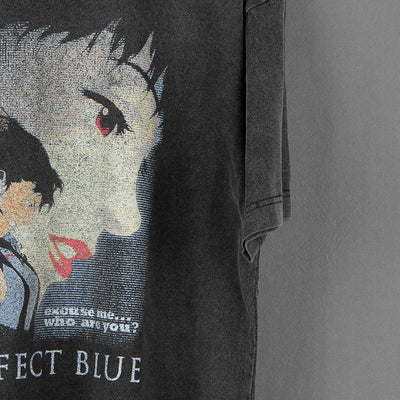 Perfect Blue T-Shirt Japanese Anime Satoshi Kon Paprika Millennium Actress Tokyo Godfathers Men's Women Short Sleeves Shirt