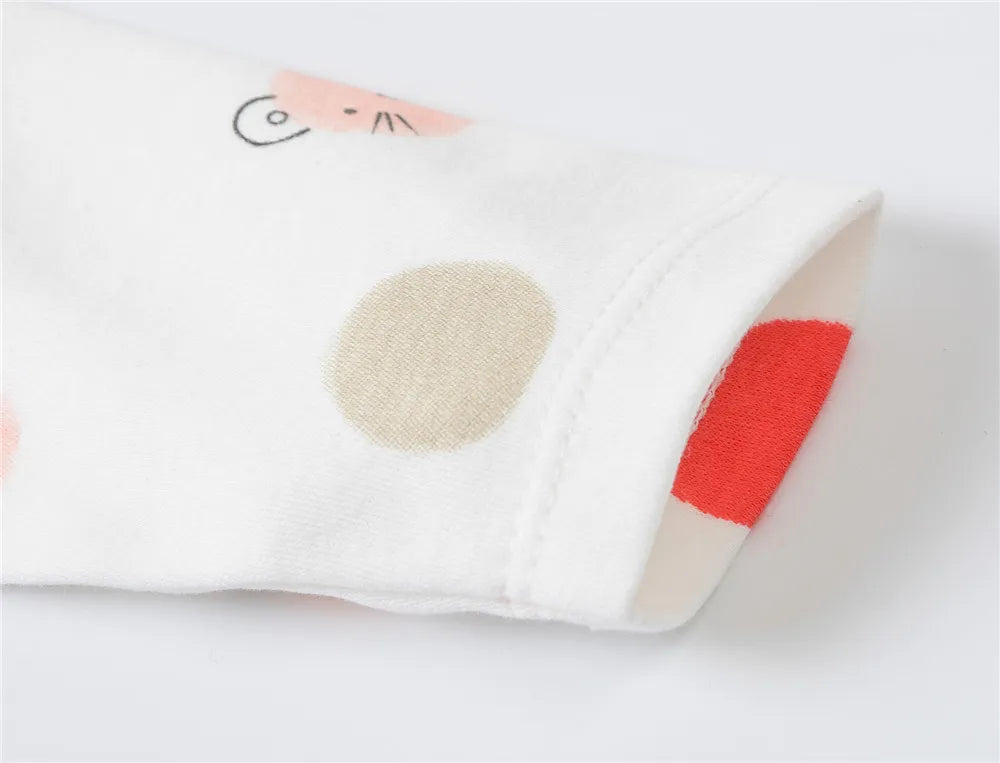 New Style Baby Girls Romper 3 Pcs/lot 0-12M Dot Design Lovely Girl Clothes Spring Autumn Long Sleeve Overalls Jumpsuit