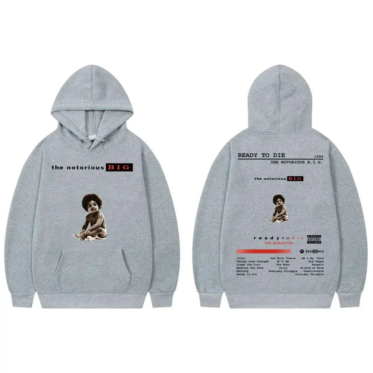 Men's and Women's Fashion Hip-hop Sportswear, Streetwear, Rapper Loose, Comfortable, Pure Cotton Dalian Hoodie, Pullover