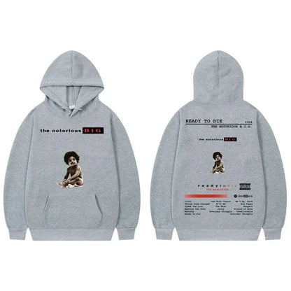 Men's and Women's Fashion Hip-hop Sportswear, Streetwear, Rapper Loose, Comfortable, Pure Cotton Dalian Hoodie, Pullover