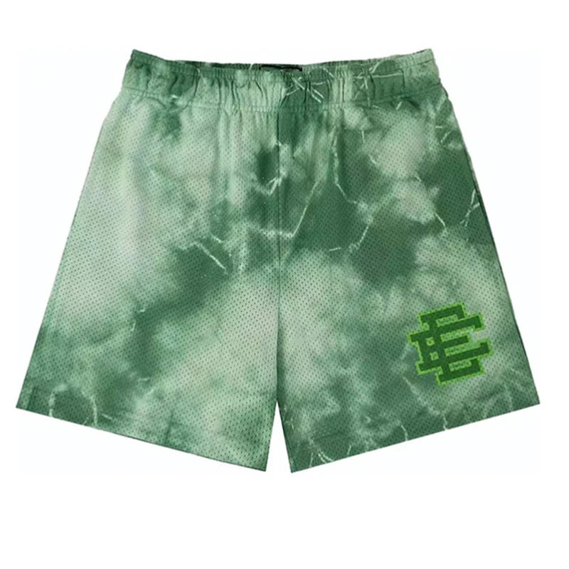 New men's summer Eric Emanuel brand shorts, basketball and football sports shorts, breathable mesh casual shorts ee2