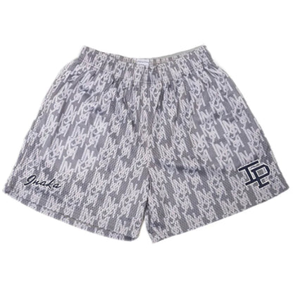 Mens Clothing IP Trend Casual Sports Shorts Gym Fitness Quick Dry Breathable Mesh Beach Basketball Jogger Short Pants Sweatpants