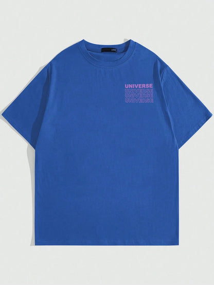 The Secret Of The Big Bang In The Universe Men T Shirts Summer Cotton T-Shirts Breathable Loose Clothes Hip Hop Street Tees