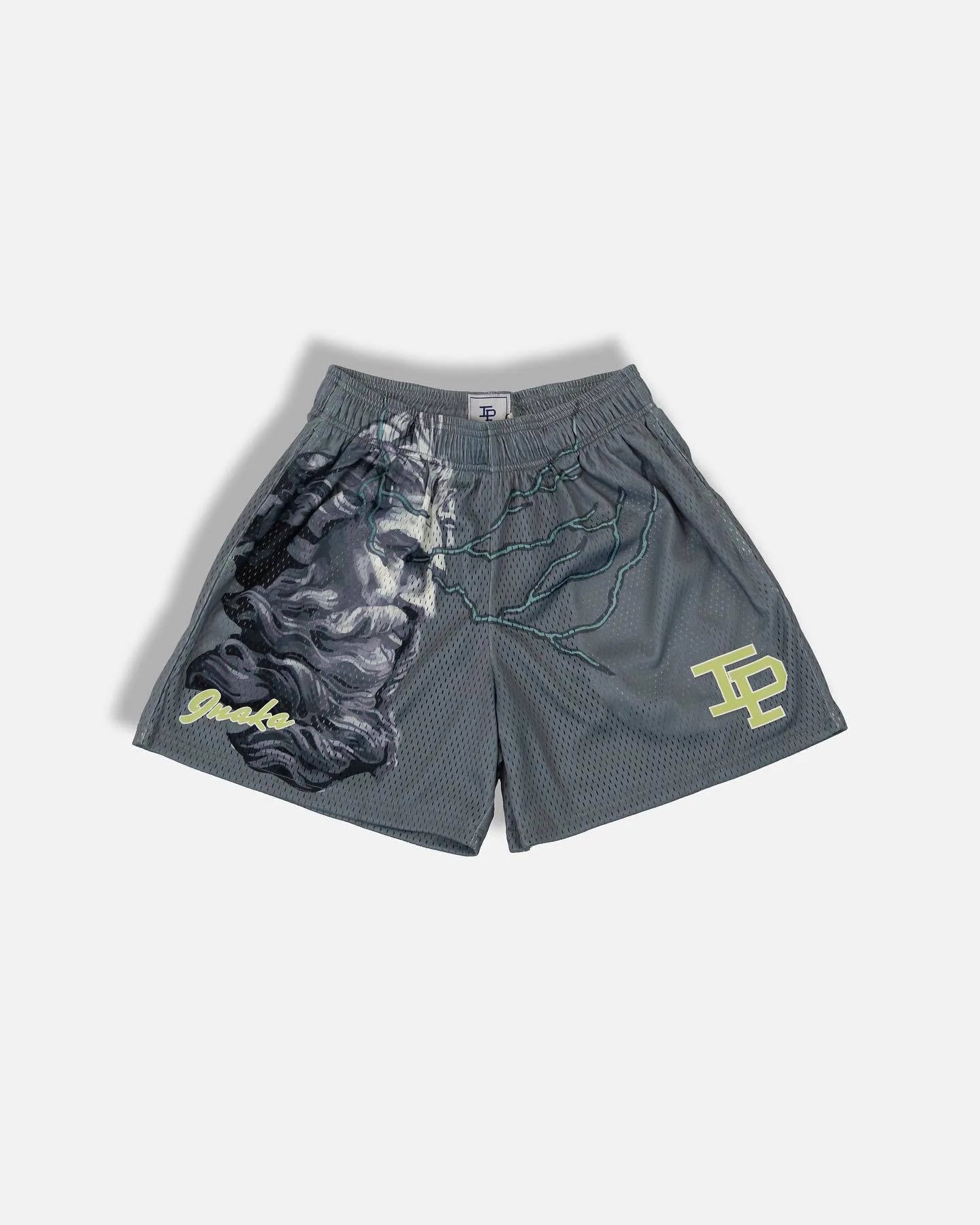 Mens Clothing IP Trend Casual Sports Shorts Gym Fitness Quick Dry Breathable Mesh Beach Basketball Jogger Short Pants Sweatpants