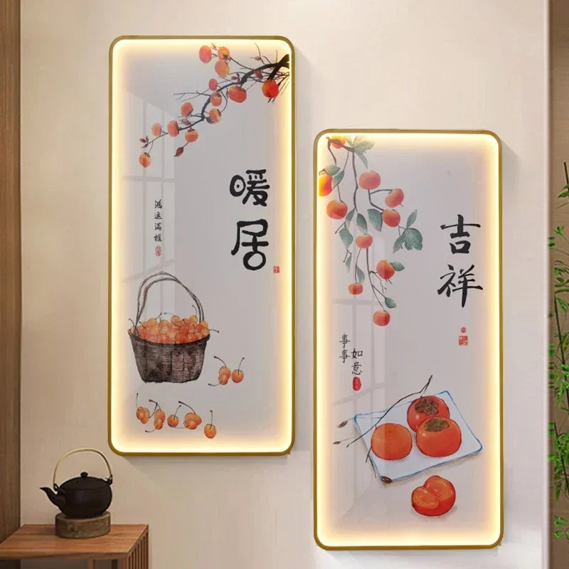 VIOLET Modern Picture Wall Light LED Chinese Creative Simple Mural Sconce Lamp For Home Living Room Study Corridor Decor