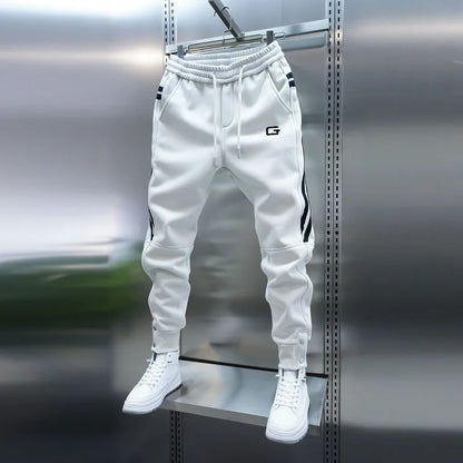 2024 Spring Men's Pants Korean Fashion Men Clothing Joggers Pants Casual Streetwear Male Trousers Elastic Waist Men Sweatpants