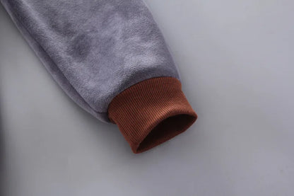 3PCS Winter Autumn Toddler Baby Boys Girls Clothes Baby Sweaters Coat +Pants +Hooded Vest Outfit Set Infant Warm Clothing Suits