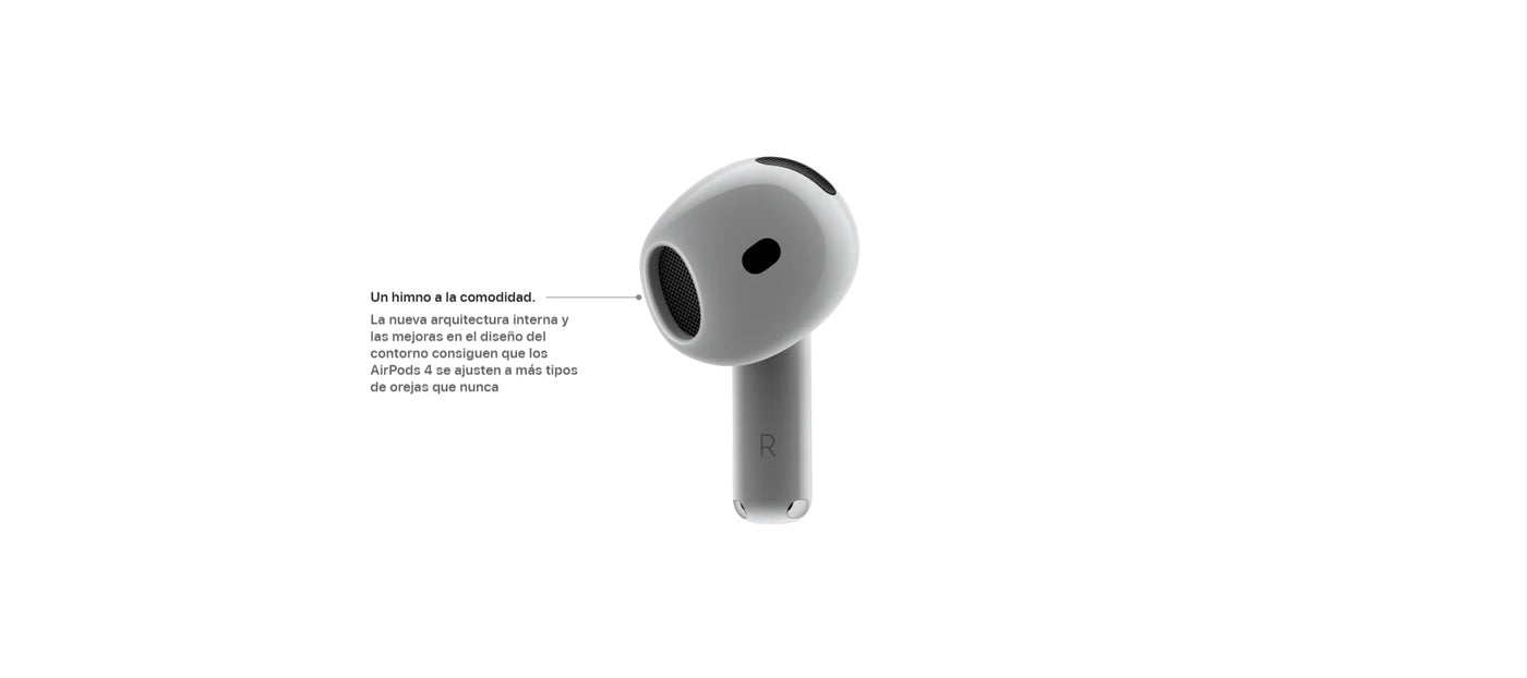 For Apple AirPods 4 (supports active noise cancellation) equipped with MagSafe charging case (USB-C), fourth generation Bluetooh
