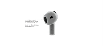 For Apple AirPods 4 (supports active noise cancellation) equipped with MagSafe charging case (USB-C), fourth generation Bluetooh