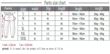 Harajuku hip-hop pants Printed Pattern Slim Men Y2K Gothic Leisure Fashion Sports Street Wear Couple Sweatpants