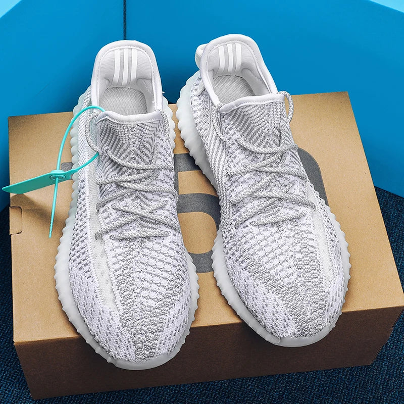 New Coconut Shoes 350 Full Sky Star Men's and women's Shoes 2025 New Summer breathable mesh sneakers and casual running shoes