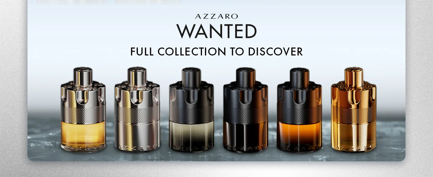 Azzaro Wanted Eau De Toilette - Vibrant & Irresistible Mens Cologne - Woody, Vetiver - Everyday Wear - Luxury Perfumes for Men
