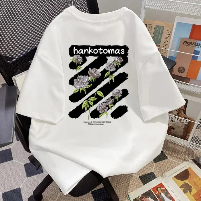 Plus Size 300 Pounds American Style Short Sleeve T-Shirt Unisex Loose Fit Summer Casual Crew Neck Top for Men And Women