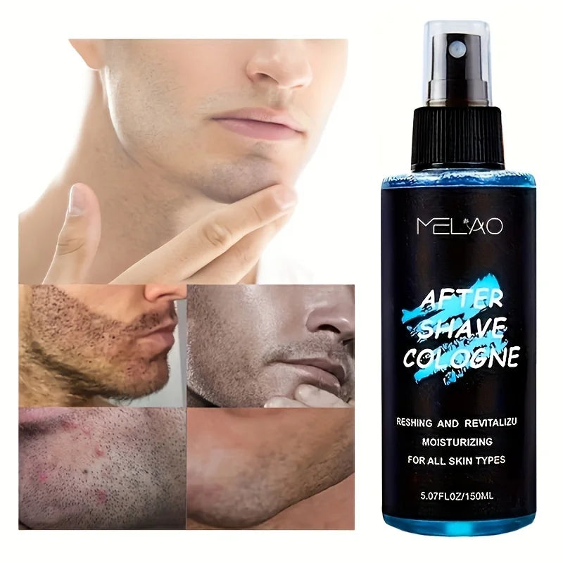 MELAO After Shave Cologne Cool Water After Shave for Ingrown Hairs, Razor Burns and Razor Bumps for Men and Women Soothes