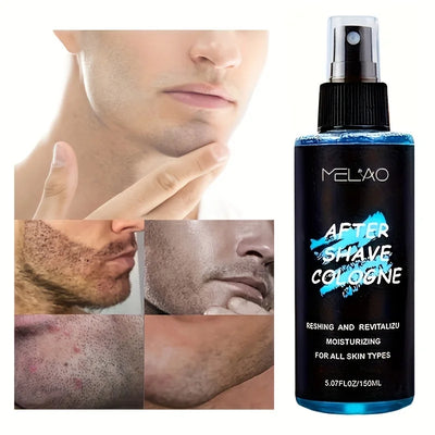 MELAO After Shave Cologne Cool Water After Shave for Ingrown Hairs, Razor Burns and Razor Bumps for Men and Women Soothes