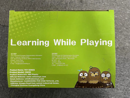 VATOS Mini Coin Operated Arcade Game Bank with 2 Hammers, Interactive Electronic Developmental Toy for Kids Ages 3-6