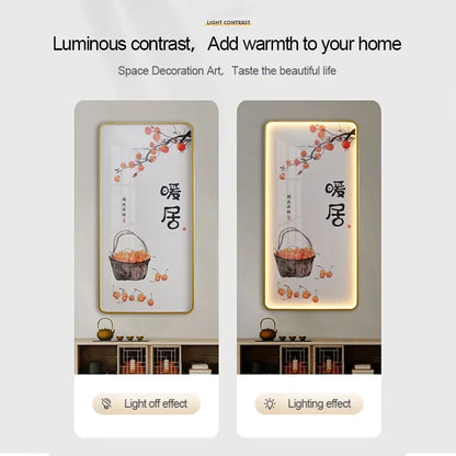 VIOLET Modern Picture Wall Light LED Chinese Creative Simple Mural Sconce Lamp For Home Living Room Study Corridor Decor