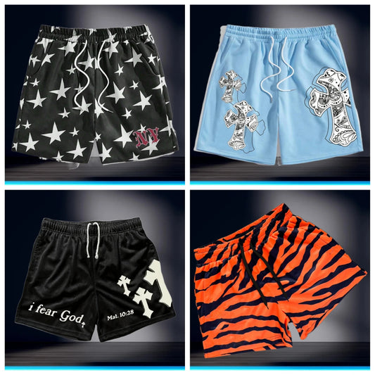 2025Men Sport Breechcloth Summer Sportswear Beach Jogging Short Pants Training Shorts Basketball Clothing Gym Running Sweatpants