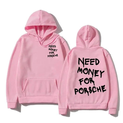 2025 Autumn/Winter New Funny Need Money Printed Hoodie Fashionable Design for Men and Women Couples Casual Hoodie Warm