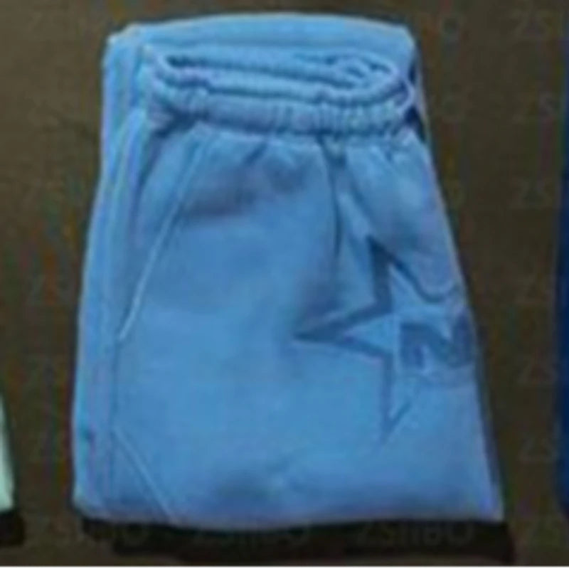 NOFS Letter Embroidery Fashion Brand Loose Oversized Hoodie Y2K Hip-Hop Streetwear women Pullovers Casual Top Pants Sportswear