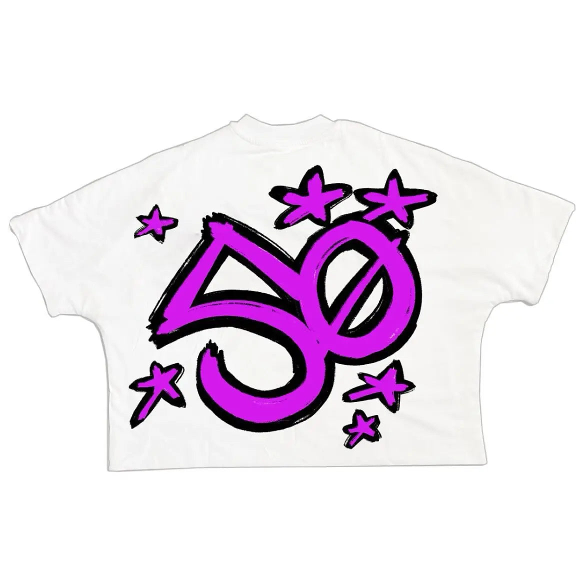 Y2K High Street Hip-hop Personalized Printed Loose Fashion T-shirt Men  American Harajuku Retro Casual Versatile Tops Women