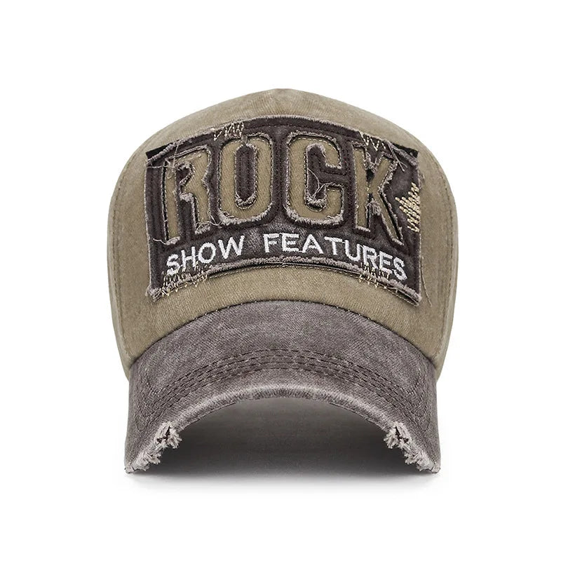 Spring and Autumn Women's and Men's Retro Perforated Sun Hat Korean Style Tide Washed Coating Duckbill Cap Casual Baseball Cap