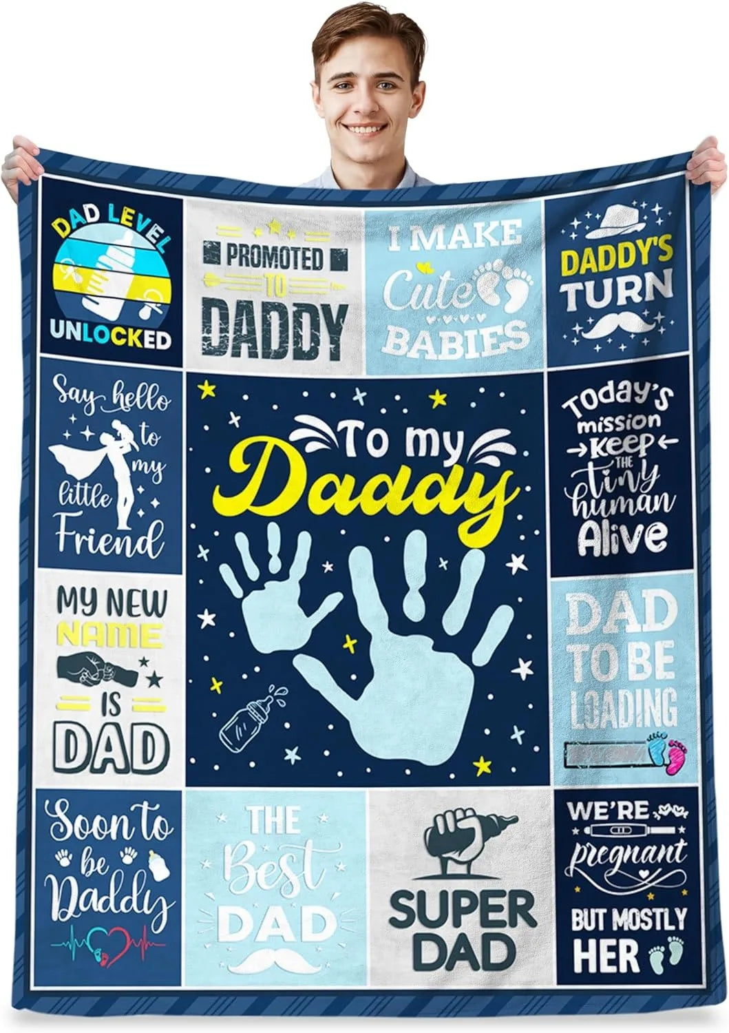 1PC Gift To Mom Thin Blanket for Anniversary Birthday Mothers Day Fathers day for Mom Dad Wife Sister Grandma Abuela Soft Throw