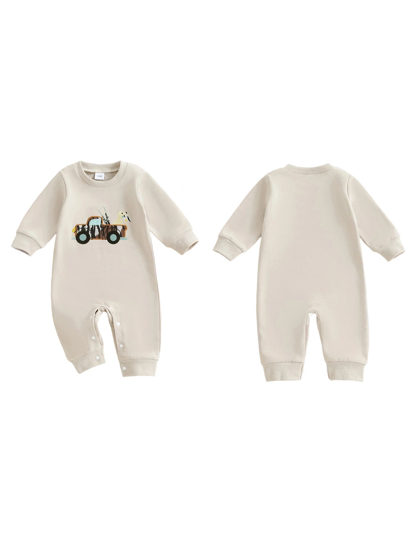 Adorable Toddler Dinosaur Print Hooded Romper Cozy Long Sleeve Jumpsuit for Baby Boys Cute Fall Outfit