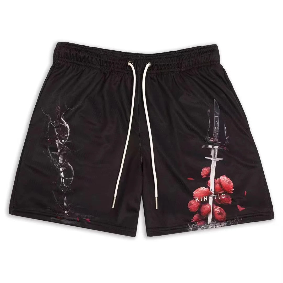 KINETIC Basic Shorts NEW men's casual shorts fitness sports pants summer gymworkout Men Women Classic GYM Mesh Shorts