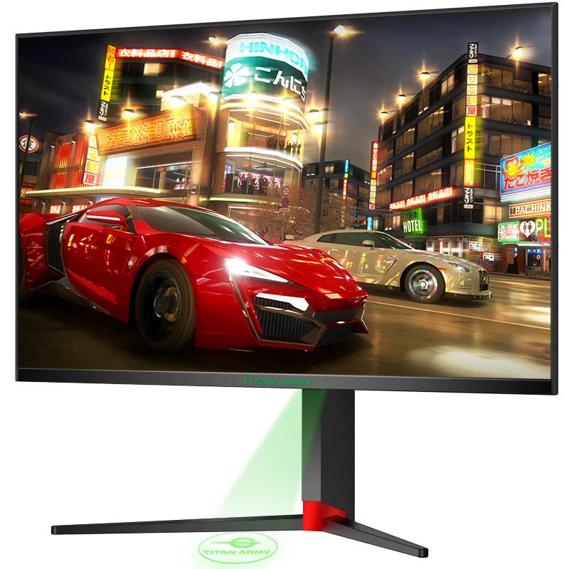 TITAN ARMY 27 inch FHD 240Hz FAST IPS  1ms response computer game monitor colorful backlight rotary lifting base