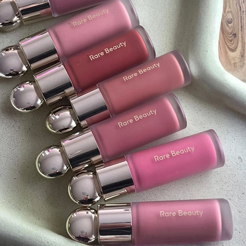 RARE Beauty Liquid Blush Lipstick Grateful Eyes Cheek Blusher Waterproof Mositure Face Contour Shadow LipGloss Plump Makeup