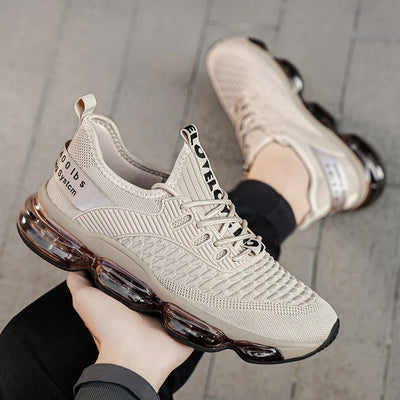 Luxury Men's Sneakers Casual Breathable Trainer Race Fashion Loafers Running Shoes for Male Tenis