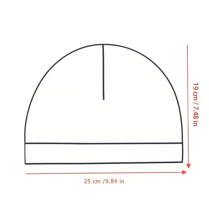 Cross Embroidered Knitted Skull Hat for Autumn and Winter Warmth Cover, Single layer Nylon Hat for Party