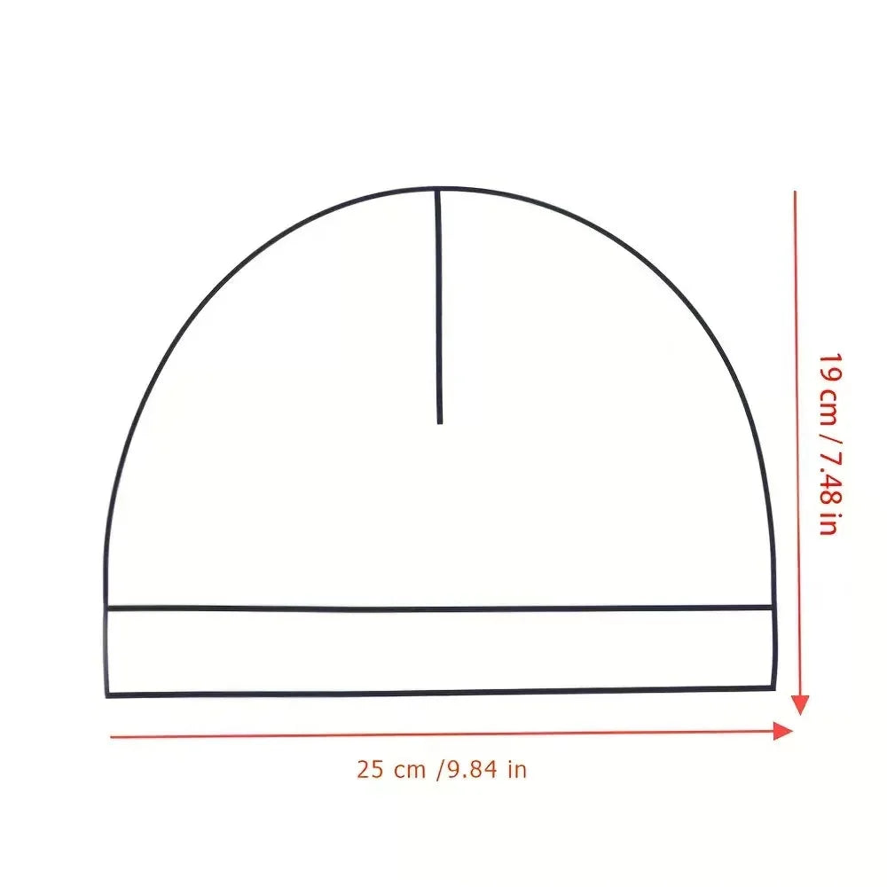 Cross Embroidered Knitted Skull Hat for Autumn and Winter Warmth Cover, Single layer Nylon Hat for Party