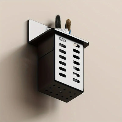 1 functional toothpaste bathroom toothbrush stand wall-mounted toothbrush storage rack bathroom storage rack