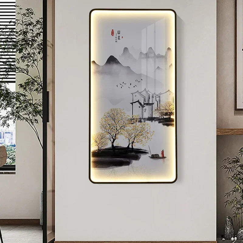 VIOLET Modern Picture Wall Light LED Chinese Creative Simple Mural Sconce Lamp For Home Living Room Study Corridor Decor