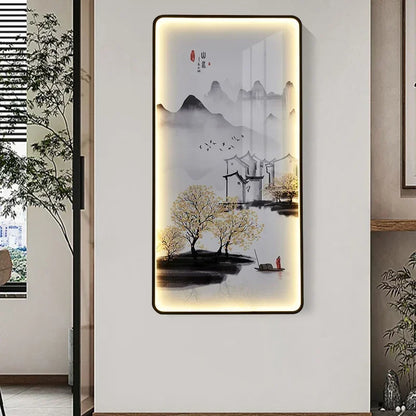 VIOLET Modern Picture Wall Light LED Chinese Creative Simple Mural Sconce Lamp For Home Living Room Study Corridor Decor