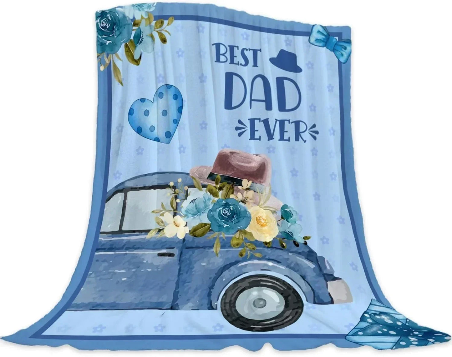 1PC Gift To Dad Thin Blanket for Father's day Anniversary Birthday Mother's Day for Mom Wife Sister Grandma Abuela Soft Throw