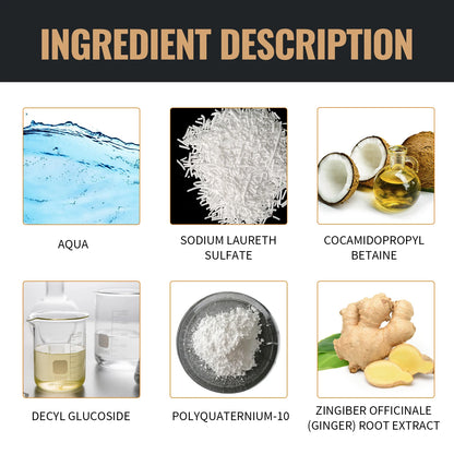 EELHOE  Hair Loss Shampoo & Batana Conditioner Set Strengthening Density Repair Frizz Control Treatment Thinning Damaged Frizzy