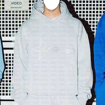 NOFS Letter Embroidery Fashion Brand Loose Oversized Hoodie Y2K Hip-Hop Streetwear women Pullovers Casual Top Pants Sportswear