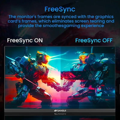 24 Inch Gaming Monitor 180Hz, DP 1.4 & HDMI 2.0 Ports High Refresh Rate  Racing FPS RTS Modes, 1ms Response Time 110% sRGB