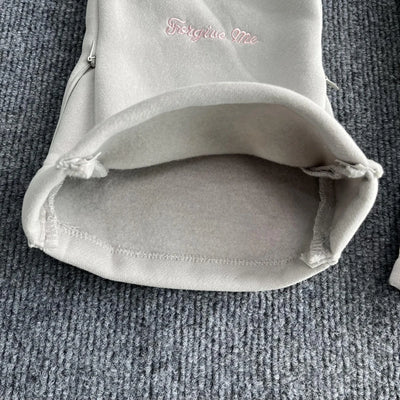 Sy-world Fashion Tracksuits Tops & Long Pants Winter Cotton Hip Hop Street Men Women Casual Hooded Sweatshirt Sports Trousers