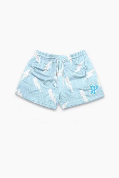 Mens Clothing IP Trend Casual Sports Shorts Gym Fitness Quick Dry Breathable Mesh Beach Basketball Jogger Short Pants Sweatpants