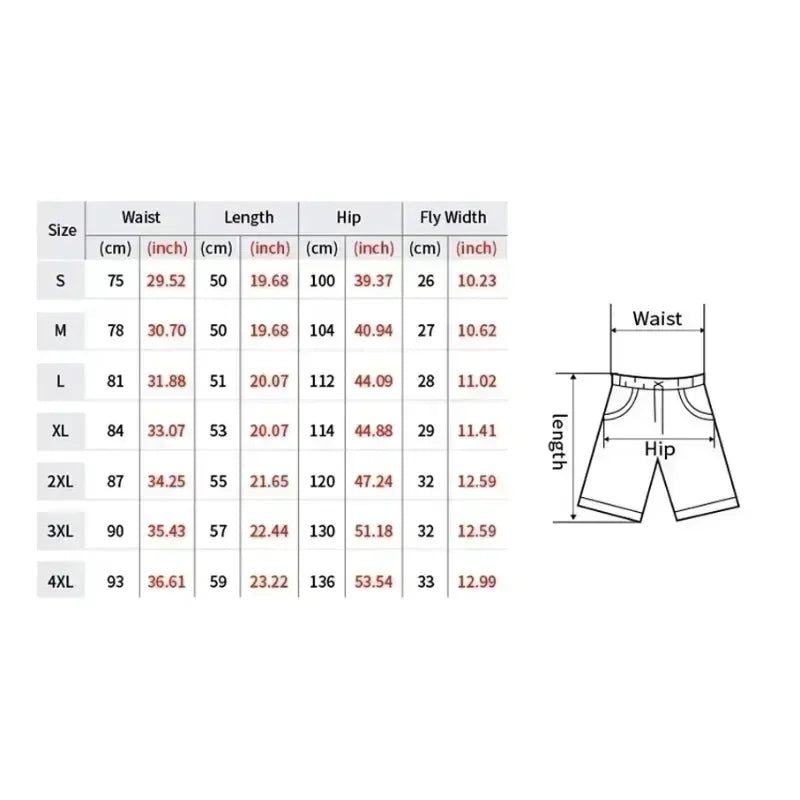 Summer New Men's Quick-Drying Sports Shorts Letter Stripe Print Mesh Drawstring Shorts Comfortable Casual Sports Street Shorts