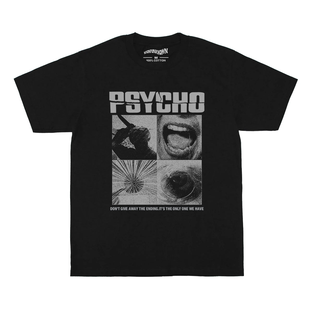 Alfred Hitchcock Psycho T-Shirt Horror Movie The Birds Rear Window Vertigo Men Summer Cotton Clothing Short Sleeves Shirt
