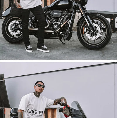 Men's Gym Summer Casual T-Shirt Fitness Running Short Sleeve Tee Tops Fashion Hip-hop Oversized Shirt Male Sweatshirt Clothing