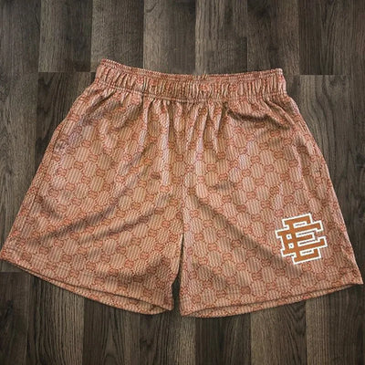New men's summer Eric Emanuel brand shorts, basketball and football sports shorts, breathable mesh casual shorts ee2