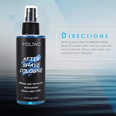 MELAO After Shave Cologne Cool Water After Shave for Ingrown Hairs, Razor Burns and Razor Bumps for Men and Women Soothes
